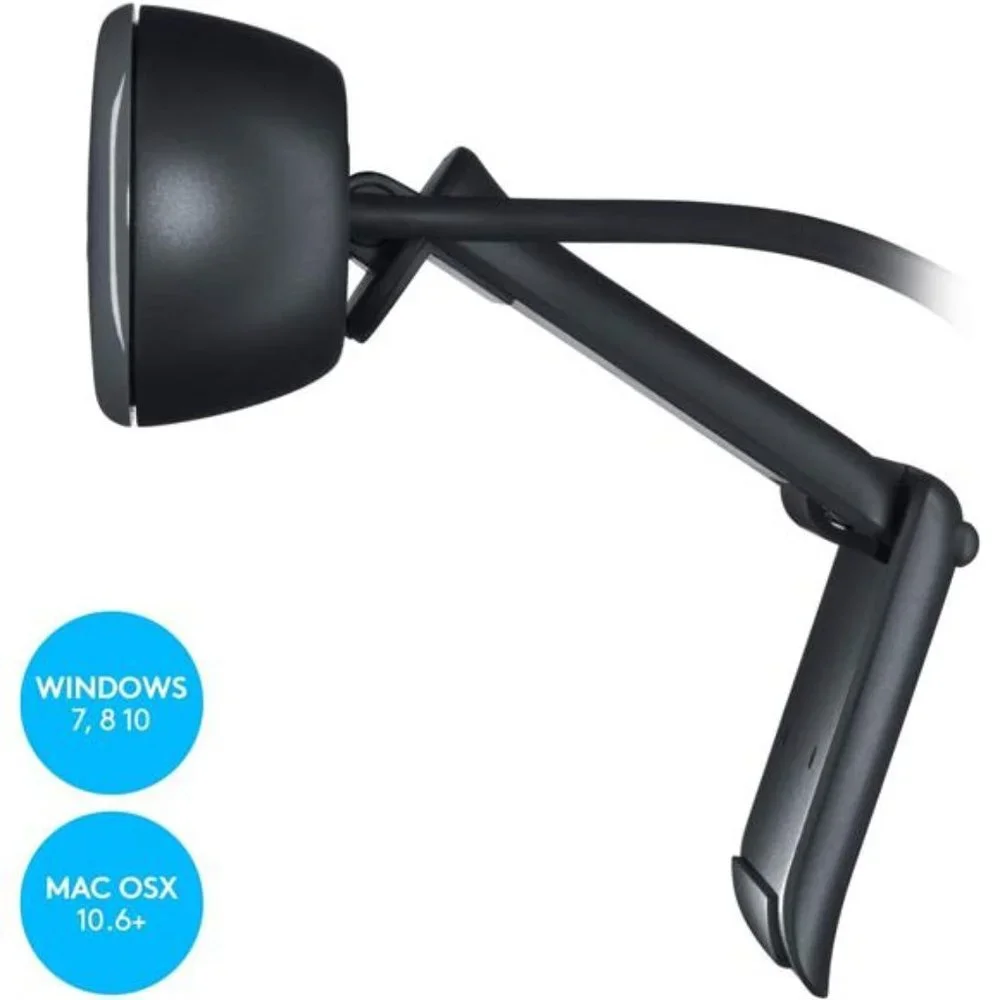 HD Webcam,720p, Widescreen HD Video Calling,Light Correction, Noise-Reducing Mic